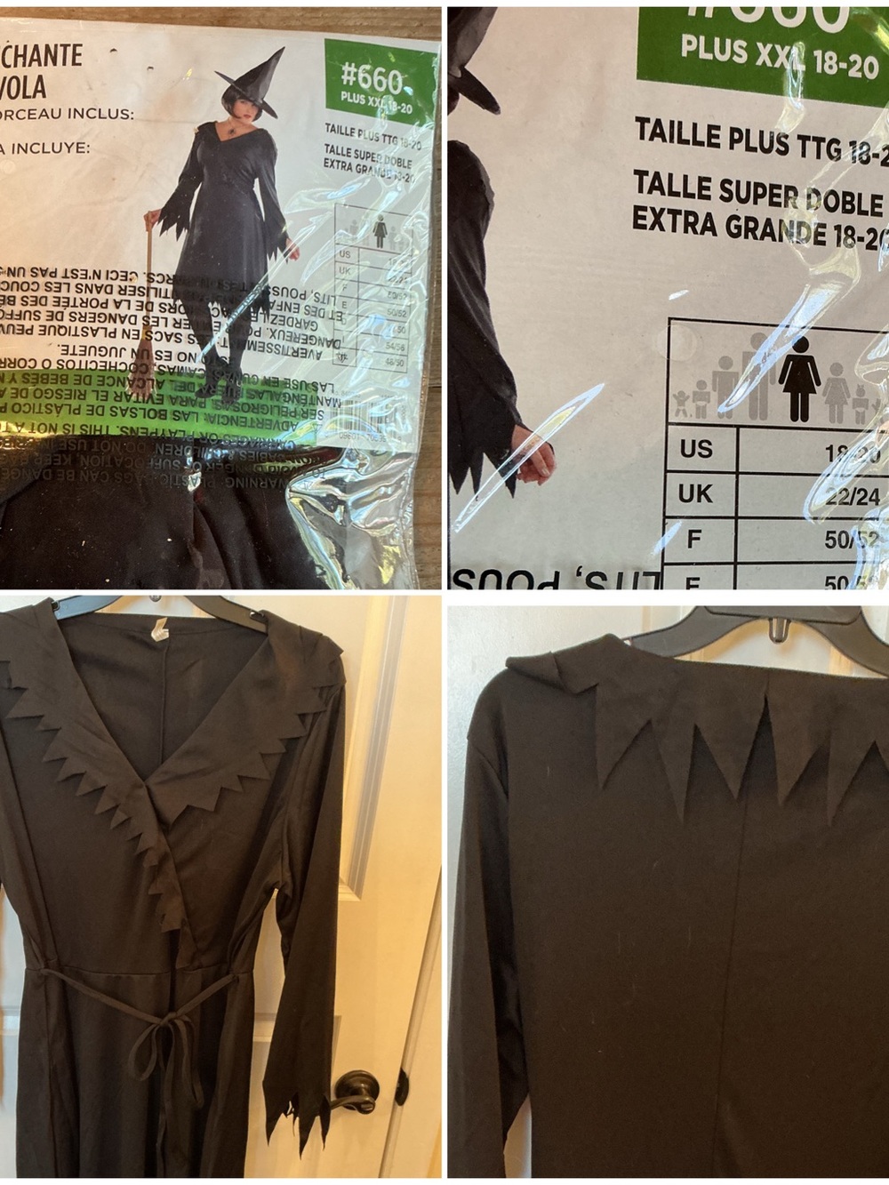 Wicked Witch dress - Picture 2 of 3